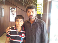 family vishnu and Isha